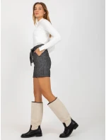 Dámské šortky LK SN tmavě šedé model 17899831 - FPrice Dámské šortky LK SN tmavě šedé model 17899831 - FPrice