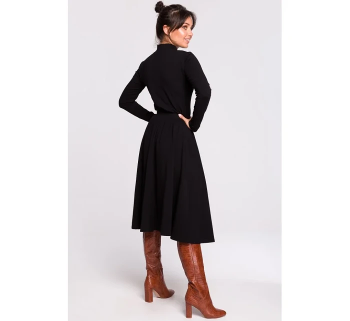 midi sukně černá model 18002121 - BeWear
