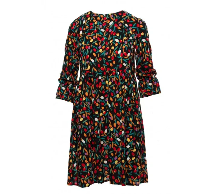 M521 Šaty s nařasenými rukávy - model 8