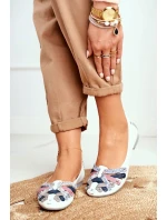 Dámské Kožené Baleríny Maciejka Bílé 01358-21 Dámské Kožené Baleríny Maciejka Bílé 01358-21