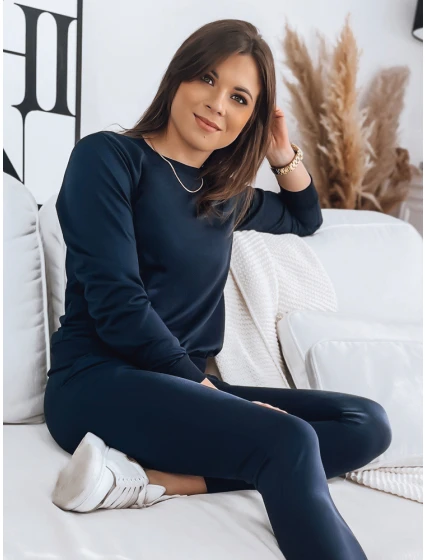 MILIAN dámská tepláková souprava navy blue FashionStreet AY0825