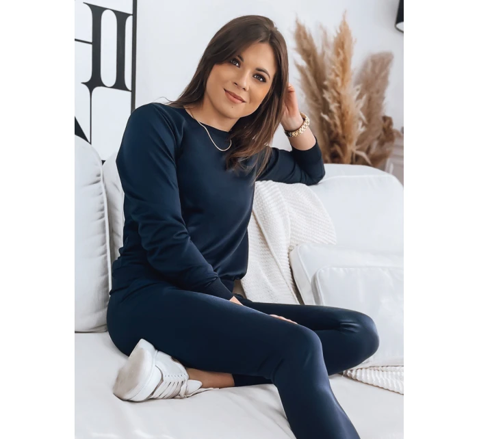 MILIAN dámská tepláková souprava navy blue FashionStreet AY0825