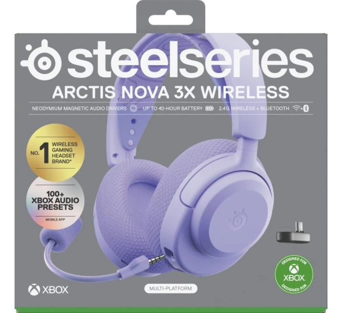 Nova 3X Bezdrátová sluchátka pro model 21716731 - Steelseries