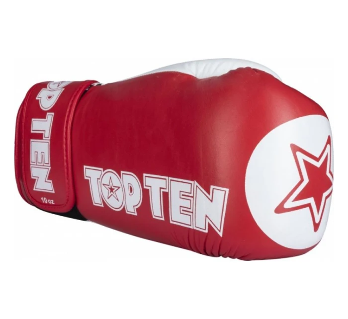 Boxerské rukavice model 21348279 10 oz červené - TOP TEN