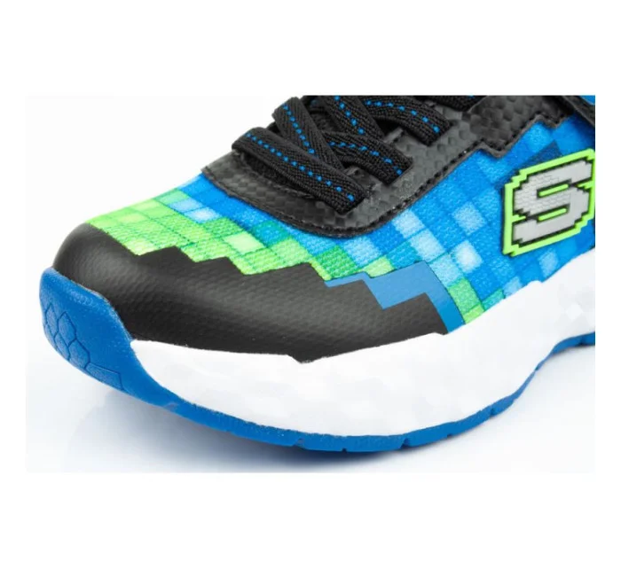 Boty Skechers Minecraft LED Jr 402204L/BBLM Boty Skechers Minecraft LED Jr 402204L/BBLM