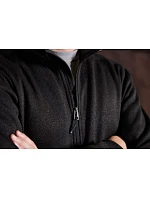 Daiber JN 864 Pánská pracovní fleece bunda 1/2 zip - Strong 02.0864 carbon melange/black Daiber JN 864 Pánská pracovní fleece bunda 1/2 zip - Strong 02.0864 carbon melange/black