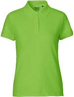 O Dámské piqué polo z bio bavlny lime model 22503831 - Neutral O Dámské piqué polo z bio bavlny lime model 22503831 - Neutral