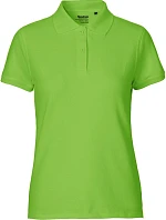 Neutral O 22980 Dámské piqué polo z bio bavlny 77.2280 lime