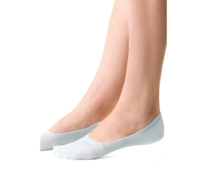 Steven 058 bavlněné ponožky barva:modrá