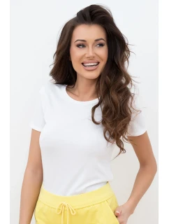 Italská móda Ibiza po celé délce barva:bílá