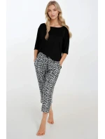 Pyžamo Noir Grace - Momenti Per Me Pyžamo Noir Grace - Momenti Per Me