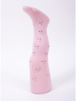 Yoclub Girl Neprůhledné punčocháče z mikrovlákna 20 Den RA-76/GIR/02/PR Pink