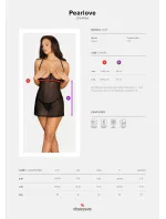 Sexy košilka model 15728963 chemise - Obsessive