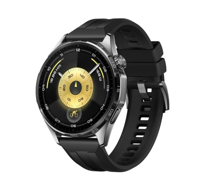 Huawei WATCH GT 6 46mm Chytré hodinky s GPS a AMOLED, voděodolné, černé