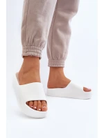 Dámské žabky na tlusté podrážce bílé model 21649910 - Boto Dámské žabky na tlusté podrážce bílé model 21649910 - Boto
