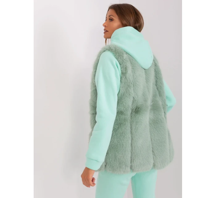 Kamizelka AT KZ model 18975383 pistacjowy - FPrice Kamizelka AT KZ model 18975383 pistacjowy - FPrice