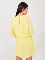 Šaty MI SK A1554.67 světle žluté