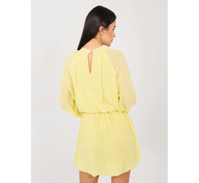 Šaty MI SK A1554.67 světle žluté