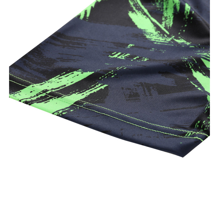 Pánské funkční triko ALPINE PRO QUATR neon green gecko varianta pe