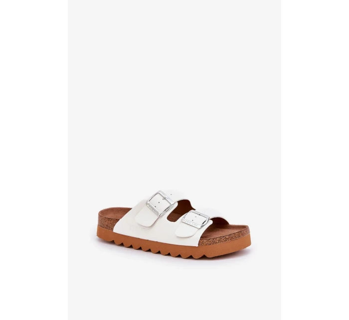 Klasické dámské pantofle Big Star – bílé Klasické dámské pantofle Big Star – bílé