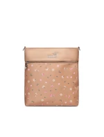 Dámská crossbody kabelka na kočárek Vuch Amma Flowers Beige Dámská crossbody kabelka na kočárek Vuch Amma Flowers Beige