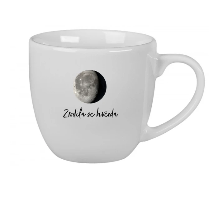 Personalizovaný keramický hrnek 400 ml s měsíční fází 