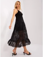 Dámské šaty model 22018572 černé - FPrice Dámské šaty model 22018572 černé - FPrice