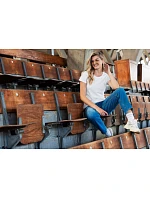 Dámské tričko z těžké bavlny "Authentic" 10. black model 22447554 - Russell Athletic Dámské tričko z těžké bavlny "Authentic" 10. black model 22447554 - Russell Athletic