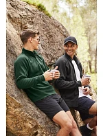 Fruit of the Loom Premium Sweat Jacket Mikina 16.2228 light graphite
