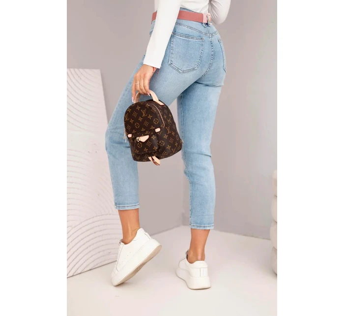 Dámské džíny s vysokým pasem a model 21924561 modré - K-Fashion