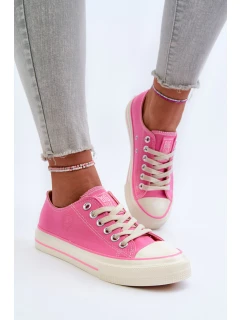 Nízké dámské tenisky Big Star model 21654830 Růžové - Big Star Shoes