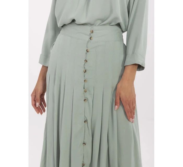 Sukně D73761M50187B pistácie Sukně D73761M50187B pistácie