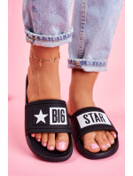 Dámské módní pantofle Big Star - černé