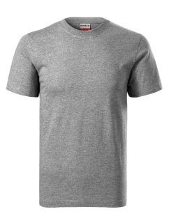 Base tričko unisex tmavě šedý melír