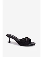 Klapky na podpatku model 229285 Step in style