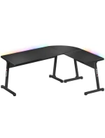 Herní stůl Hero model 21335676 Black RGB - Huzaro