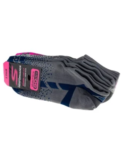 Skechers 3ks Dámské nefroté nízké střihy S106751-DKGY Multicolour 36-40