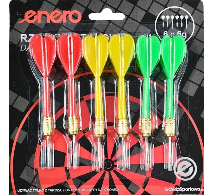 METAL DART RACKS 6g KIT.6 PACK ENERO