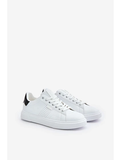 Pánské Sneakers Z Eko Kůže Big Star model 21669623 Bílé - Big Star Shoes