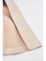 Zateplené dámské kozačky na podpatku a platformě světle béžové model 21704844 - Boto