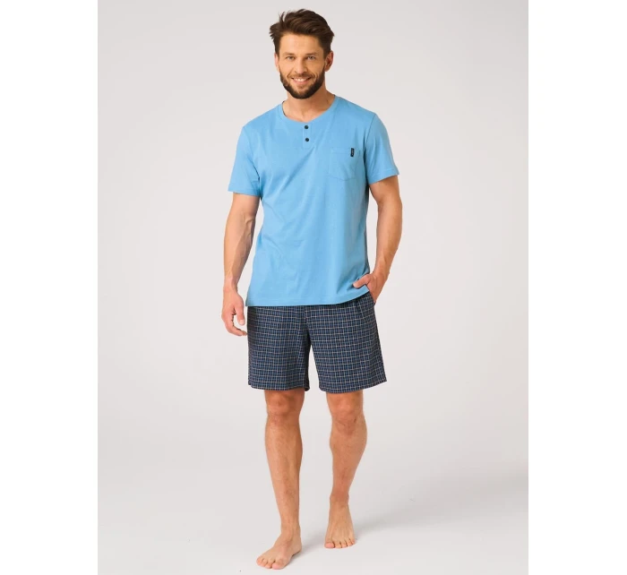 Pyžamo Key MNS 414 A26 cr/r 3XL-4XL Pyžamo Key MNS 414 A26 cr/r 3XL-4XL