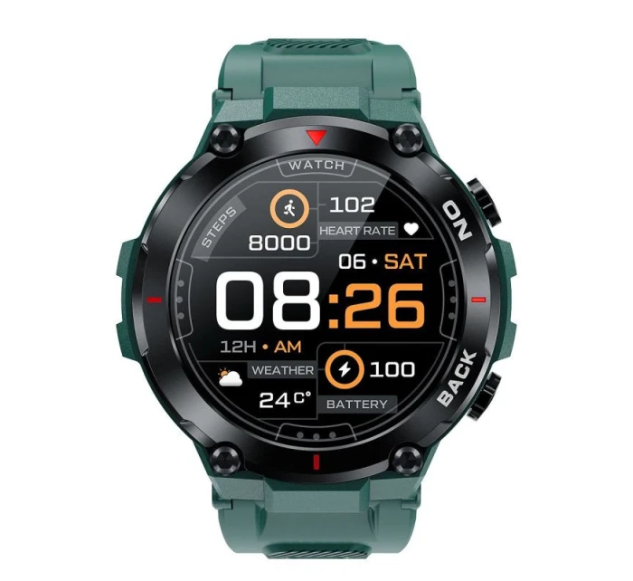 GIEWONT Pioneer GPS smartwatch GW460-2 - Sea Green GIEWONT Pioneer GPS smartwatch GW460-2 - Sea Green