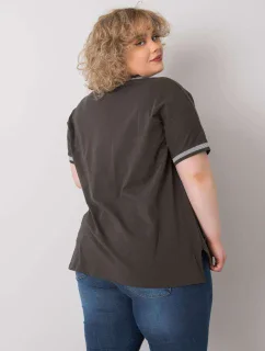 Halenka RV BZ 6496.32P tmavá khaki