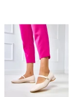 Dámské lodičky GG3071-3 Světle béžová - YOLERA