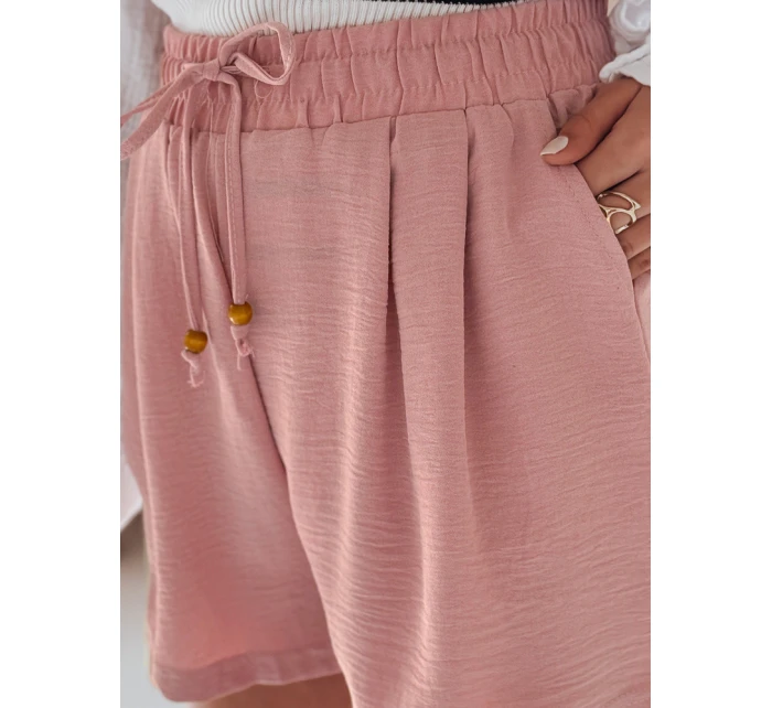 Dámské látkové šortky SUMMER TRIP růžové FashionStreet SY0437