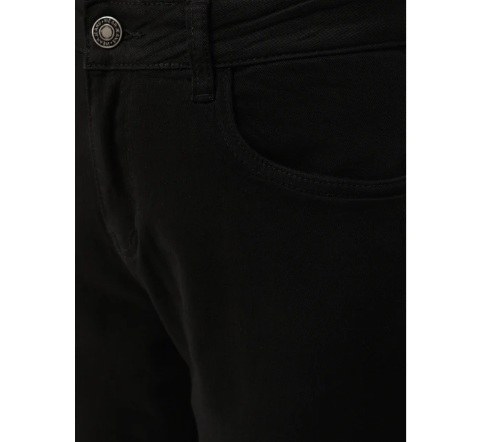 Dámské džíny mom fit s vysokým pasem černé FashionStreet UY2868