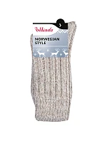 Zimní unisex ponožky model 22373991 STYLE SOCKS  béžová - Bellinda
