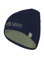 Trollkids Dětská zimní čepice pletená dívčí/chlapecká zelená (920-335)