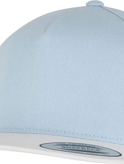 5 panelová Snapback kšiltovka light blue/white model 22482364 - Flexfit
