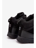 Dámské zateplené trekingové boty černé Big Star MM274481